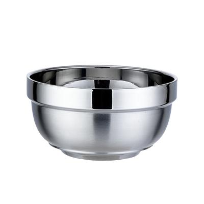 China Manufacturers sell high quality stainless steel rice bowls with double bowls and durable durable for sale