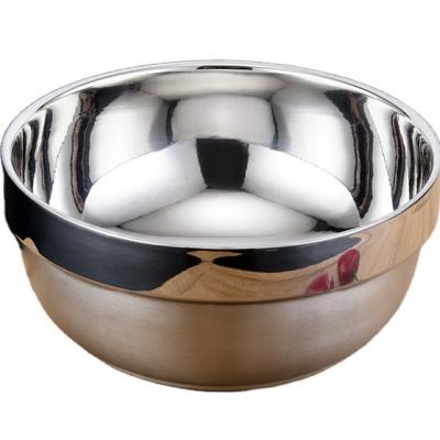 China Sustainable double-layer stainless steel heat insulation of environmental protection and anti-scalding of the rice bowl for sale