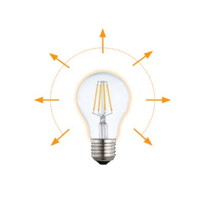 China Good Illumination Quality Led 4W Filament Light Bulb Lamp CP-A60-4 for sale