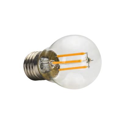 China Illumination Factory Price 4w G45 Glass Led Small Led Bulb Filament Light Bulbs for sale