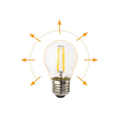 China Smart Led Filament Bulb AC220V-240V 4w G45 Illumination 2 Years Warranty for sale