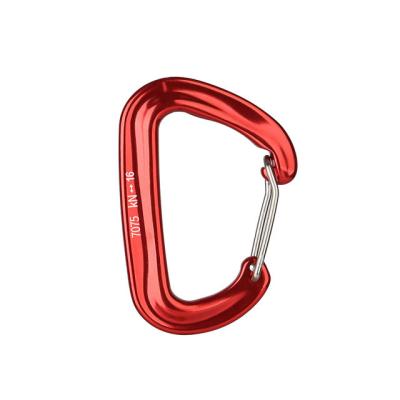 China Heavy Industry Carabiner Cuts Heavy Duty 16KN Carabiner For Camping, Hiking, Outdoor And The Gym for sale