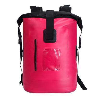 China 2022 Hot Sales Outdoor Camping Hiking Traveling Waterproof Floating Dry Bag 30L Bags For Kayaking for sale