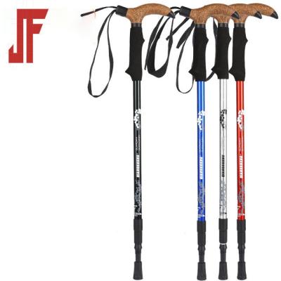 China Outdoor Climbing Walking Stick Cane Outdoor Products Trekking Poles Walking Stick Pole Set Aluminum for sale