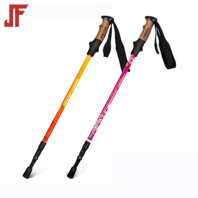 China Cane Folding Trekking Poles Outdoor Climbing for Foldable Hiking with Quick Lock System, Aluminum and Lightweight Trekking Poles for sale