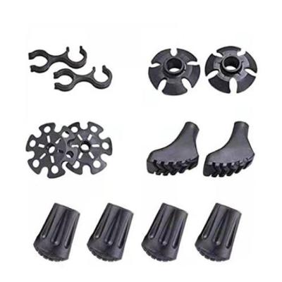 China PE Rubber Tips For Increasing Pole Accessories, Replacement Pole Tip Protectors Fits Most Standard Trekking Poles for sale