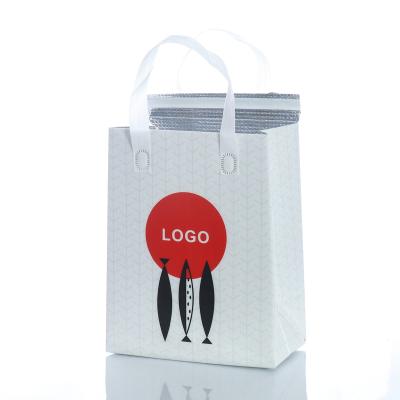 China Eco friendly reusable cooler foil insulated thermal ice food delivery soft lunch tote cooler lunch bag for sale