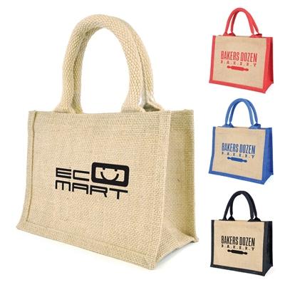 China Laminated multi-purpose natural custom color burlap jute bag for sale