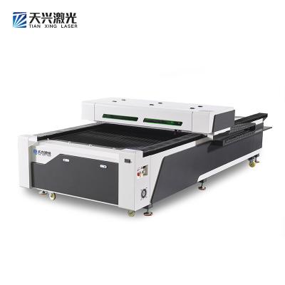 China 1325 VISION SYSTEM Large CO2 Laser Cutter Acrylic Wood Plastic Thick Material Outdoor Advertising Laser Machine for sale