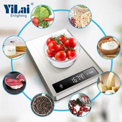 China With Scale Tray Stainless Steel Food Smart Scale Kitchen Weight Scales Digital Kitchen for sale