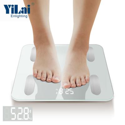 China Measure Body Fat With Smartphone APP Customized Gifts Sync To Google Fit And Apple Health Supported By Smart Body Scale Tuya Body Scale for sale