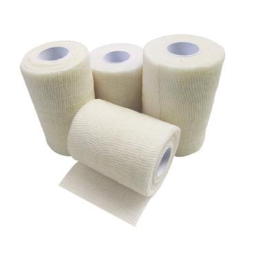 China Self Adhesive 100% Polyester Crepe PBT Elastic Bandage for sale