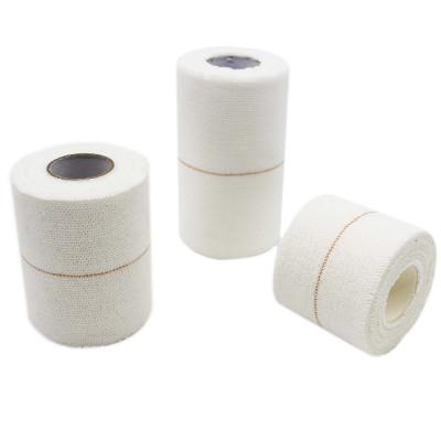 China Wholesale Cotton Sports Hydrophilic Heavy Stretch Wrap 100% Surgical Elastic Adhesive Bandage for sale