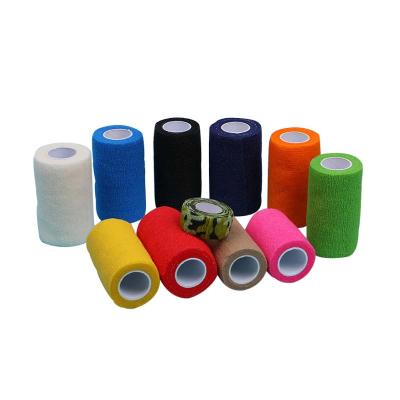 China Hot Selling Nonwoven And Waterproof Elastic Adhesive Bandage Colorful Nonwoven Tape for sale