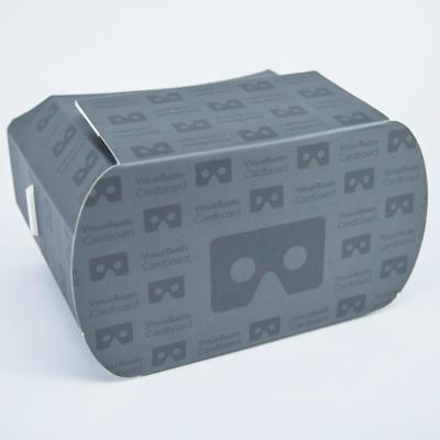 China Gray Cardboard 3d VR Glass Virtual Reality Glass PC < 50