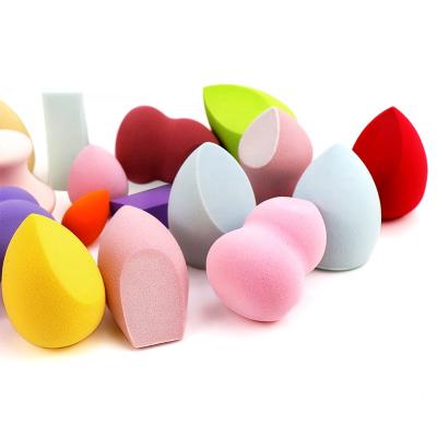 China Beauty Facial Edgeless Base Shape Sponge Beauty Makeup Sponge Blending Set for sale