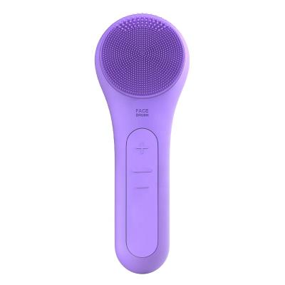 China High Quality Waterproof Electric Massager DEEP CLEANSING Sonic Silicone Facial Cleansing Brush Rechargeable OEM Lowest Price Exfoliator for sale