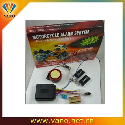 China Low voice silent alarm system for motorcycle M558P-2R5003 for sale