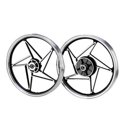 China Polished Durable Motorcycle 18 Inch Motorcycle Alluminum Front And Rear Wheel Rim for sale