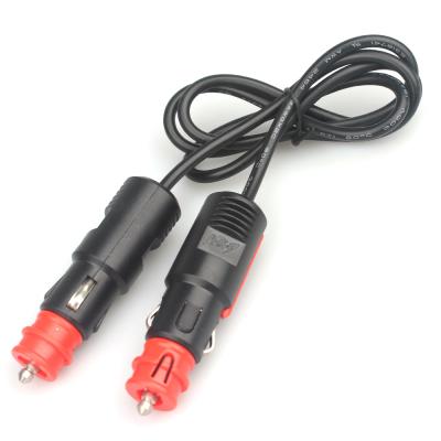 China China-chic New Car 12v Auto Cigarette Lighter Plug Extension Cable for sale