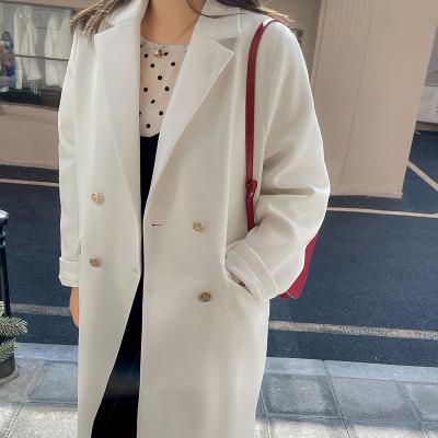 China Plus Size Plus Size Women Winter Clothes Long Trench Loose Coat Ladies Wool Coat for sale