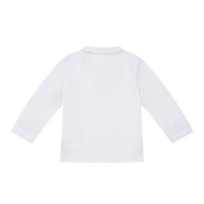 China Custom 100% Cotton Long Sleeve Logo Printing Kids T-shirt Shirt For Baby Boy Shirts for sale