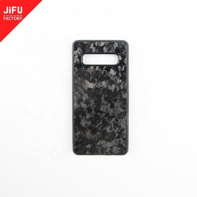 China Factory wholesale shockproof and twill phone case TPU+ real carbon fiber+ soft case phone cover PC case for sumsung S10/s10+ for sale