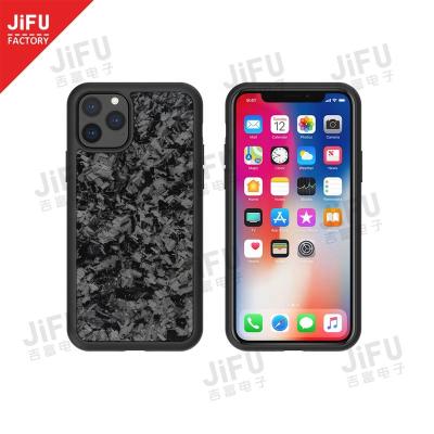 China 2020 Best Carbon Fiber Products Shockproof Selling Ultrathin Glossy Finish Forged Case For Iphone12 Series for sale