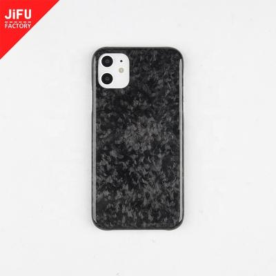 China Slim 2020 Ultra Thin Carbon Fiber Case Forged Forged Pattern Carbon Fiber Phone Cases For iPhone 11 Pro Case for sale