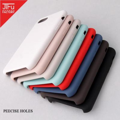 China Mobile Phone Accessories Import Supplier Liquid Silicone Phone Case For iPhone7 /7plus Mobile Phone Protective Case for sale