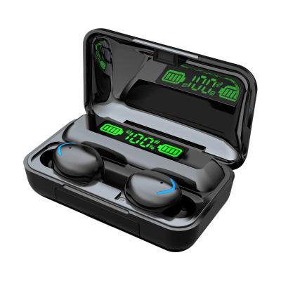 China High Fidelity Earphone Mini TWS Wireless LED Digital Display Light Tws Earphone Sports Earbuds With Charging Box for sale