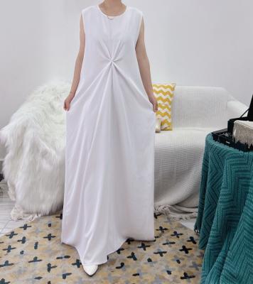 China Well Made Manufacturer Yibaoli Long Sleeve Sleeveless Inner Dress Abaya 4 Colors for sale