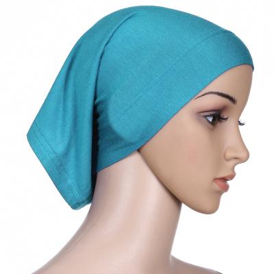 China Hot Sale Cotton Hijab Hat Inner Hijab Under Scarf Hats Muslim Hijab Hat for sale