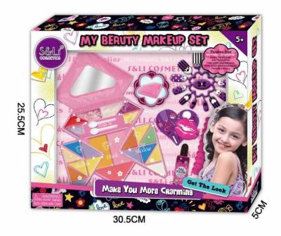 China Wholesale Eco-friendly Material Makeup Set Birthday Gift For Baby Princess Makeup Set for sale