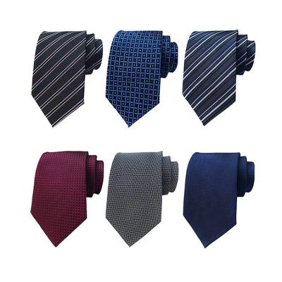 China Cheap mens stripe neck ties silk gravatas de seda custom fashion tie 146cm*8cm (or custom made size) for sale