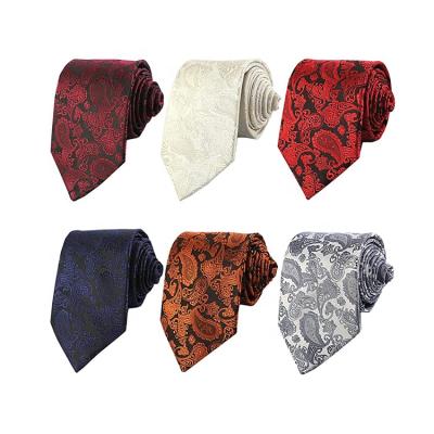 China Cheap Design Luxury Paisley Ties Hot Sell 146cm*8cm (or Custom Wholesale Size) for sale