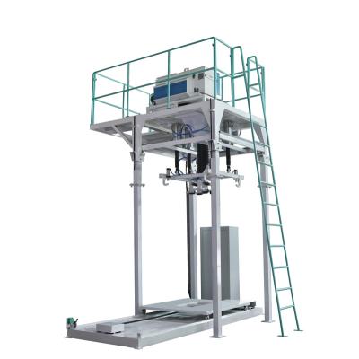 China 1000kg Jumbo Bag Food Animal Feed Fertilizer Lime Powder Packaging Machine Production Line for sale