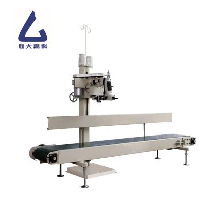 China Work With Bagging Machine For Bag Closed Sewing Machine Automatic Control Panels Double Needle Price for sale