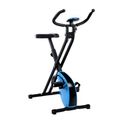 China Home Use Gym And Body Train Equipment Cycle Trainer Upright Magnetic Bike Fitness X-Bike Sports Indoor Folding Home Exercise Bike for sale