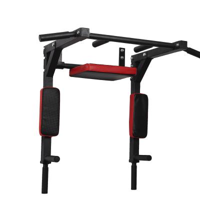 China Home use factory offer home gym equipment pull up with dip station wall multi function chin up bar station with cheap price for sale