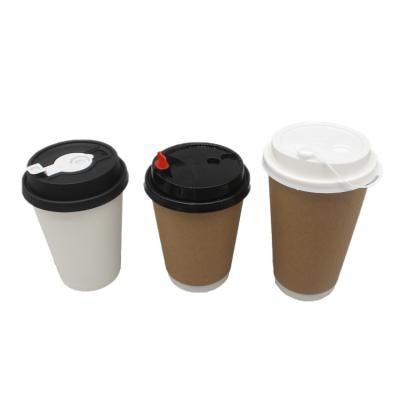 China LOKYO Food Grade Disposable Double Layer Coffee Custom Printed Wholesale Paper Cup for sale