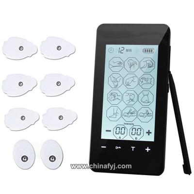 China 28 PROGRAMS with Intensity 20 TEN Unit Muscle Stimulator with 2 Channels, 28 Modes for Pain Management for Back, Neck, Arms, Legs, ABS, Arthritis for sale