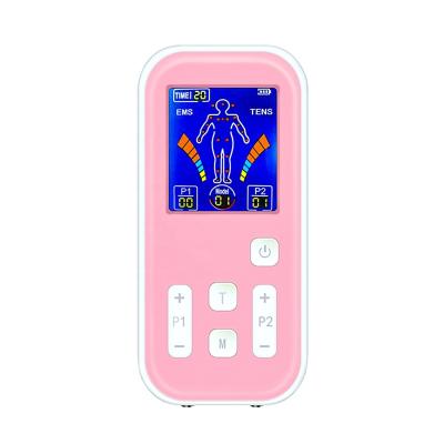 China Latest Ten EMS Portable Body Physiotherapy Equipment Waterproof Dual Channel Digital Heating Massager For Home Use for sale