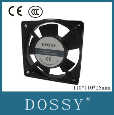 China ac axial fans 110*110*25mm with plastic blades axial flow fan for sale