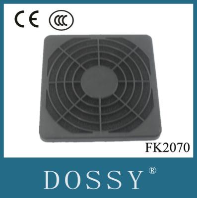 China Axial fan plastic filter 70mm FK2070 fan filter for 70mm electrical panel fan filter for sale