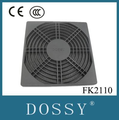 China Axial fan plastic filter 110mm FK2110 fan filter for 110mm electrical panel fan filter for sale