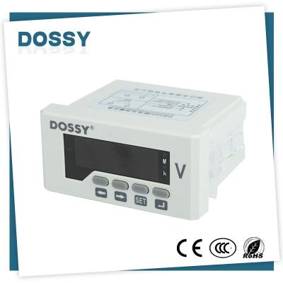 China Single phase electricity lcd panel display smart digital voltage meter DS5210 V meter for sale