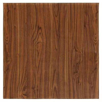 China Modern Decor For Home Wood Grain 3D Wall Stickers for sale