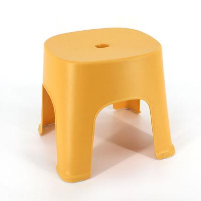 China Convertible Colorful Plastic Stackable PP Stool Square Modern Ottoman Stools for sale