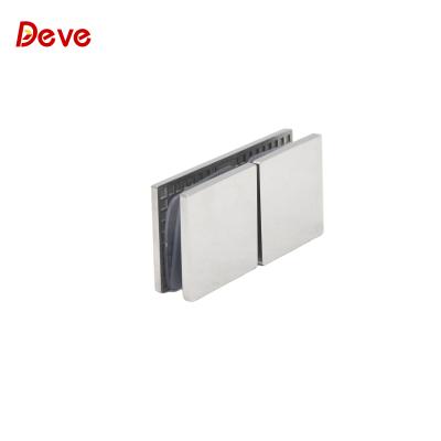 China Modern Heavy Duty Crl Hardware Square Shower Screen Bathroom Wall Flange Glass Corner Clip for sale